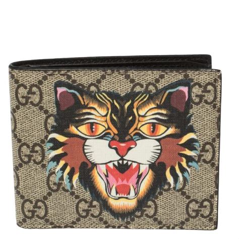 gucci angry cat wallet|Gucci dogs for sale.